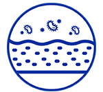 ลดการสะสมของแบคทีเรีย 99.9%* 