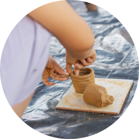 ปั้นเครื่องปั้นดินเผา 