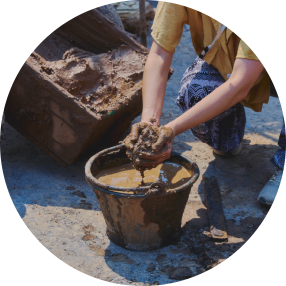 วิธีทำอิฐมอญ