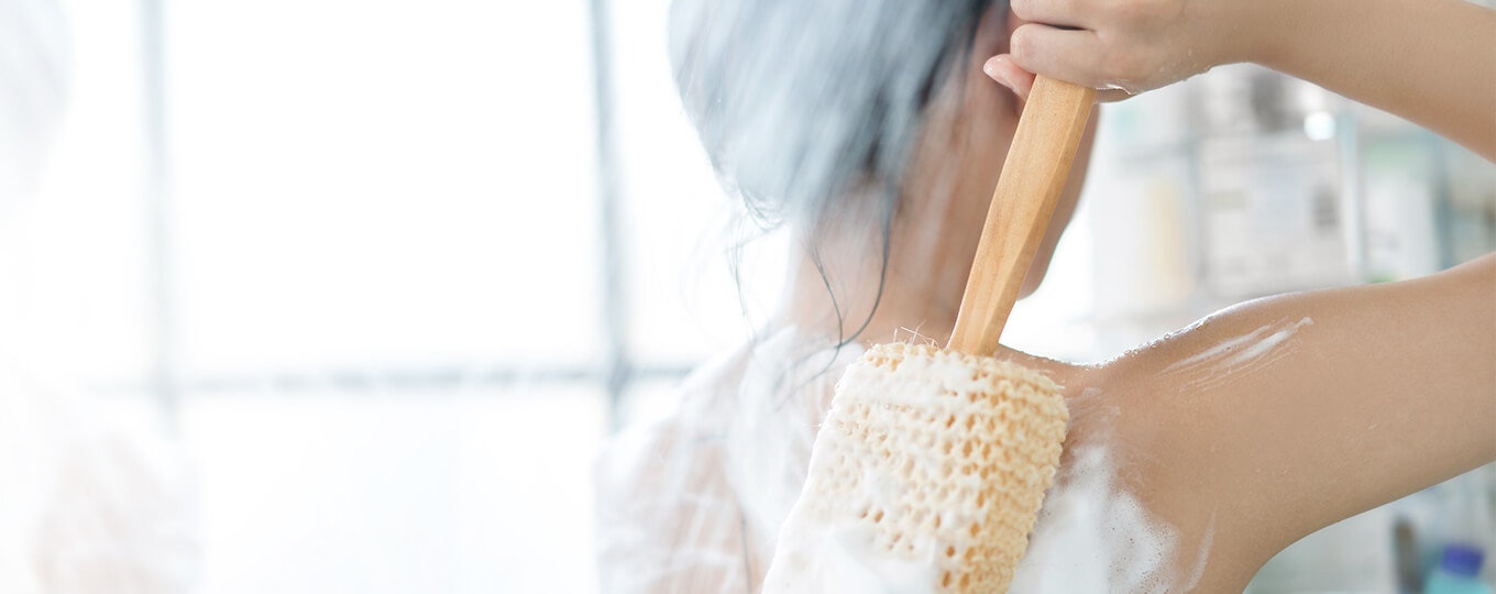 ขัดตัวเพื่อผิวใส