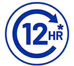 ไอคอนป้องกัน 12 ชั่วโมง